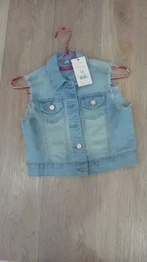 [GRO7470JG] Gold Rose Chaleco Juvenil Niña