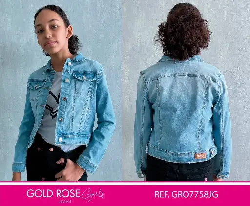 [GRO7758JG] Gold Rose Chaqueta Juvenil Niña