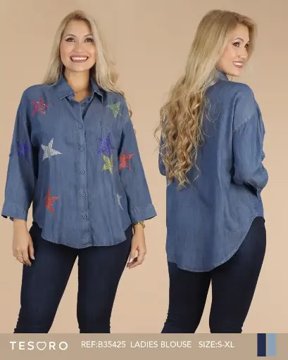 [B35425] Tesoro Blusa Dama