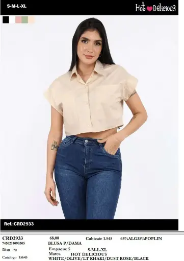 [CRD2933] Hot Delicious Blusa Dama