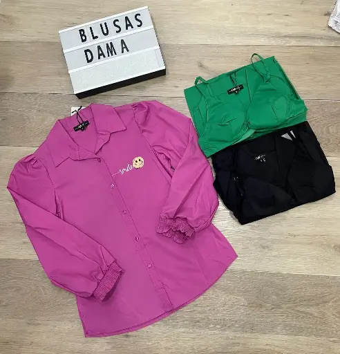 [CRL-5569] Café Siete Blusa Dama