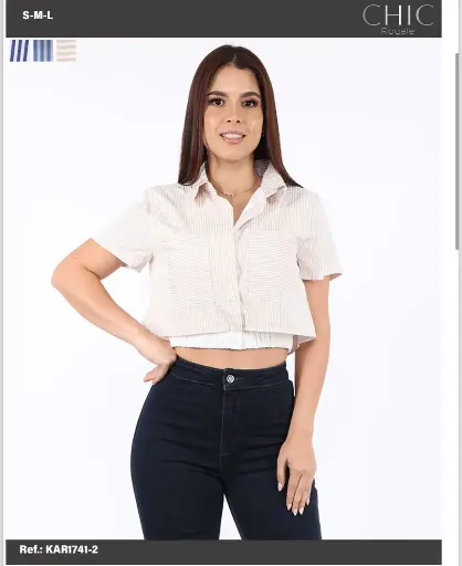 [KAR1741-2] Chic Royale Blusa Dama