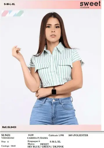 [SL9431] Sweet Blusa Dama