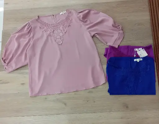 [ND198M] Amore Mio Blusa Dama Talla Especial