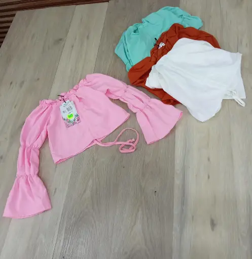 [BL-5466A] Sofia Blusa Juvenil Niña