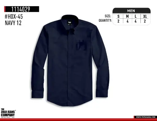 [1114029] Zolo Jeans Camisa Hombre