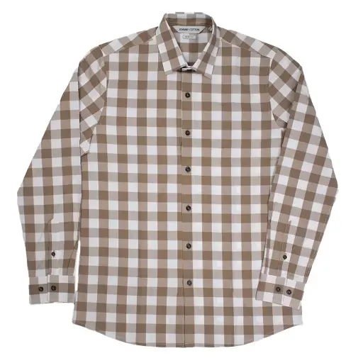 [LFS-2077-G46] Johnny Cotton Camisa Hombre