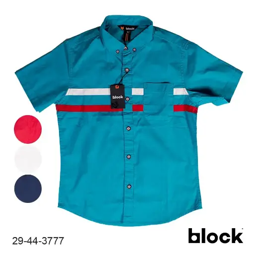 [29-44-3777] Bebe Crece Camisa Juvenil Niño