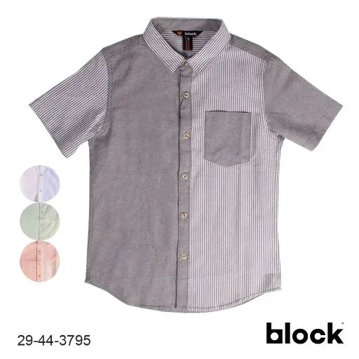 [29-44-3795] Bebe Crece Camisa Juvenil Niño