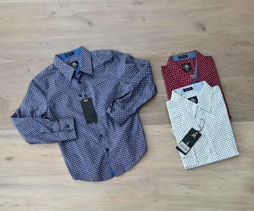 [HD-9870J] Black Label Camisa Juvenil Niño
