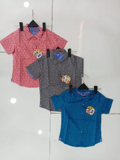 [29-553231] Bebe Crece Camisa Infantil Niño