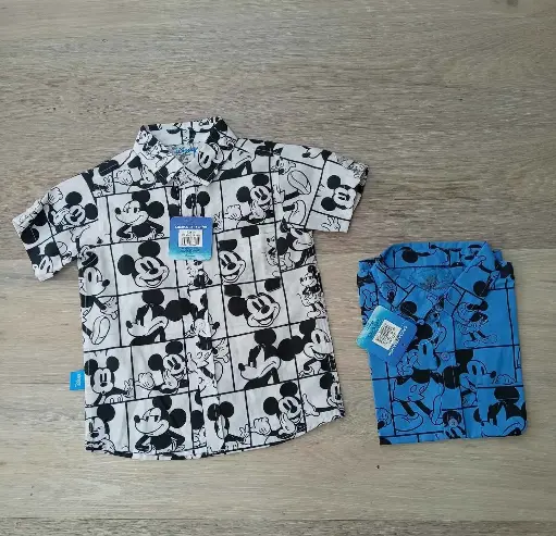 [330-5551] Mickey Mouse Camisa Infantil Niño
