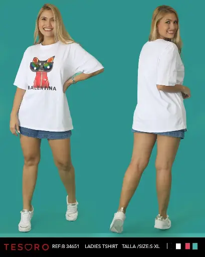 [B34651] Tesoro Camiseta Dama