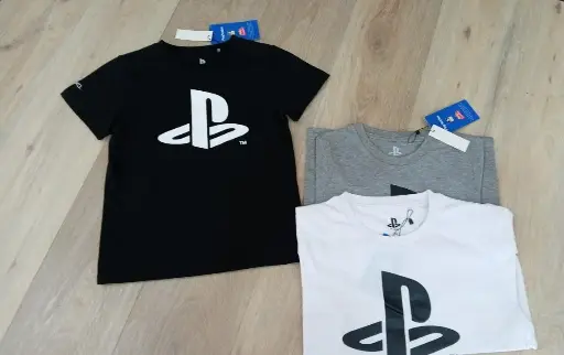 [PS-0124] Play Station Camiseta Juvenil Niño