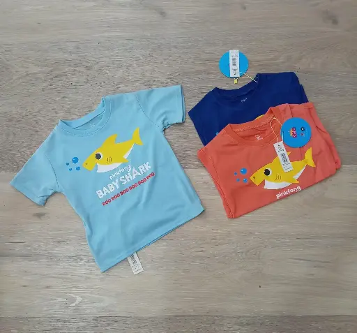 [BS-0032] Baby Shark Camiseta Infantil Niño