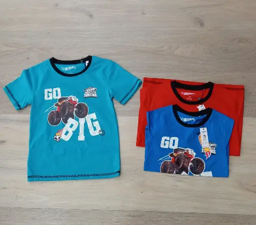 [HW-91102] Hot Wheels Camiseta Infantil Niño