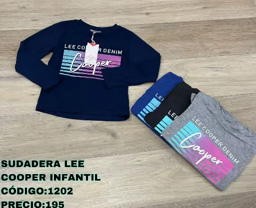 [LC18-J1202] Lee Cooper Camiseta Infantil Niño
