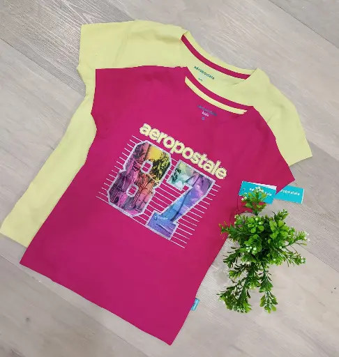 [2650] Aeropostale Camiseta Infantil Niña