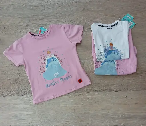 [70X-1409396] Princesa Disney Camiseta Infantil Niña