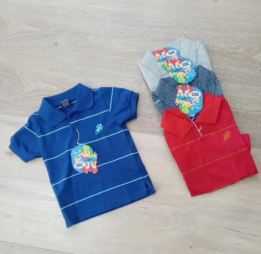 [21-24101] Bebe Crece Camiseta Meses Niño