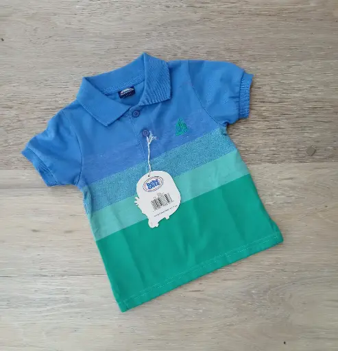 [21-24327] Bebe Crece Camiseta Meses Niño