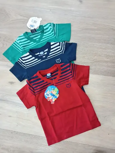 [21-24350] Bebe Crece Camiseta Meses Niño