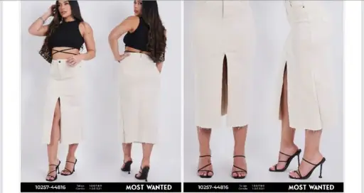 [10257-44816] Most Wanted Falda Dama