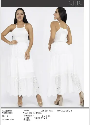 [ACH1003] Chic Royale Vestido Dama