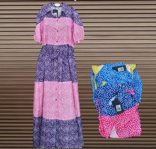 [EV40724D] Evas Fashion Vestido Dama