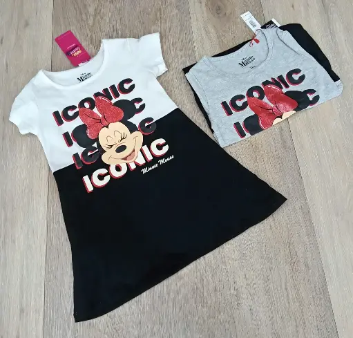 [MM-2100] Minnie Vestido Infantil Niña