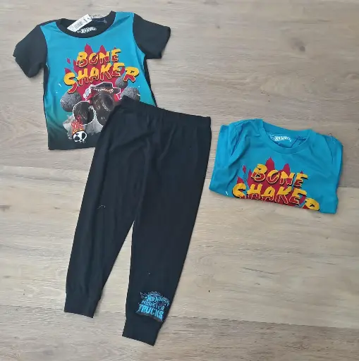 [HW-91095] Hot Wheels Pijama Conjunto Infantil Niño