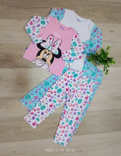 [10-10457] Minnie Mouse Pijama Infantil Niña
