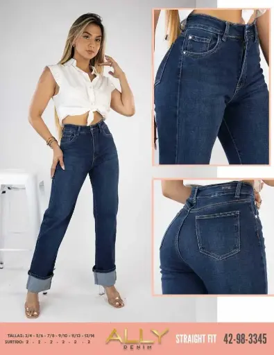 [42-98-3345] Ally Jeans Dama