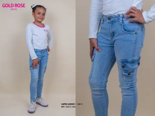[GRO1130K] Gold Rose Pantalon Infantil Niña