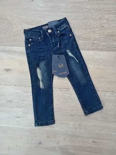 [306-4595E] Café Siete Pantalon Meses Niña