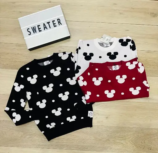 [B1-AD-3126C-2] Mickey Mouse Sueter Dama