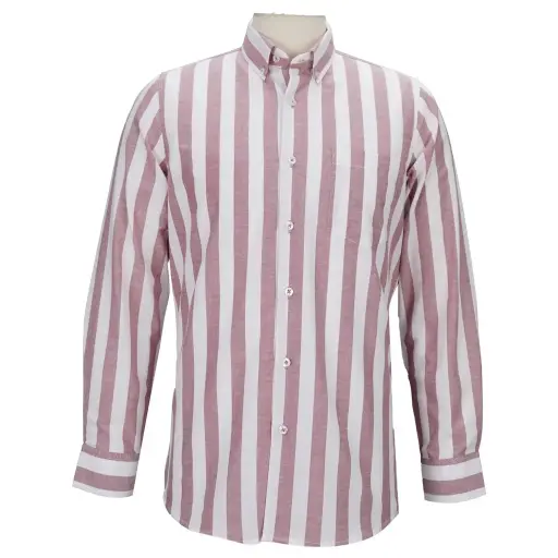 [LRL-2054-R30] Johnny Cotton Camisa Hombre