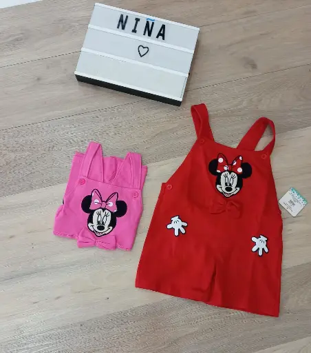 [330-3887] Minnie Overol Infantil Niña