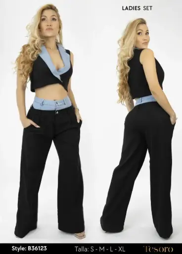 [B36123] Tesoro Conjunto Dama	