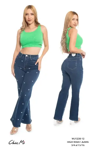 [WJ1238-12] Chic Mi Jeans Dama	