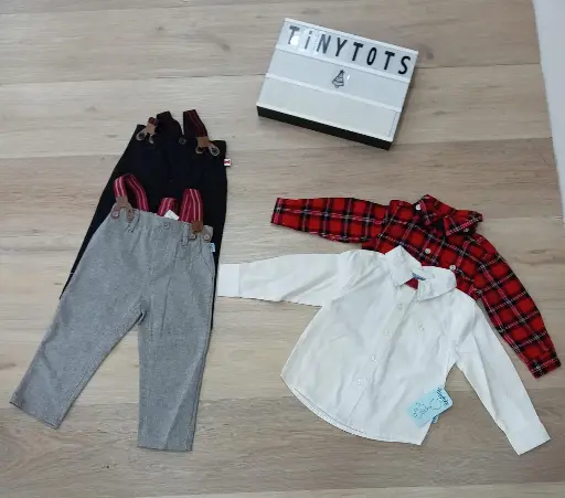 [D84522TT] Tiny Tots Conjunto Meses Niño	