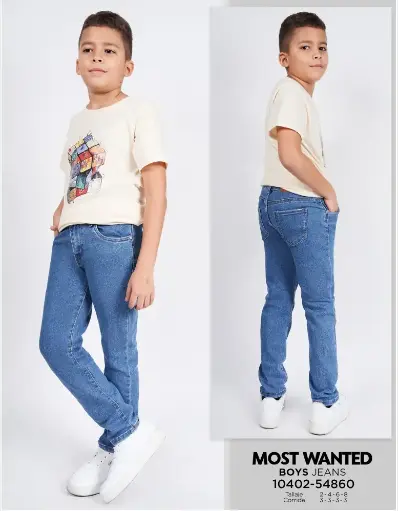 [10402-54860] Most Wanted Pantalon Jeans Infantil Niño