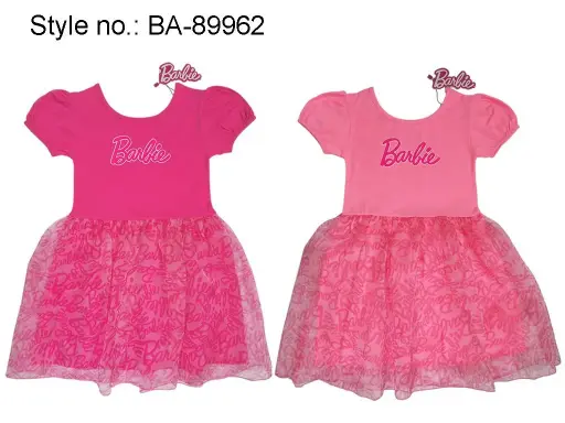 [BA-89962] Barbie Vestido Infantil Niña	