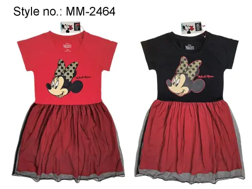 [MM-2464] Minnie Vestido Infantil Niña	