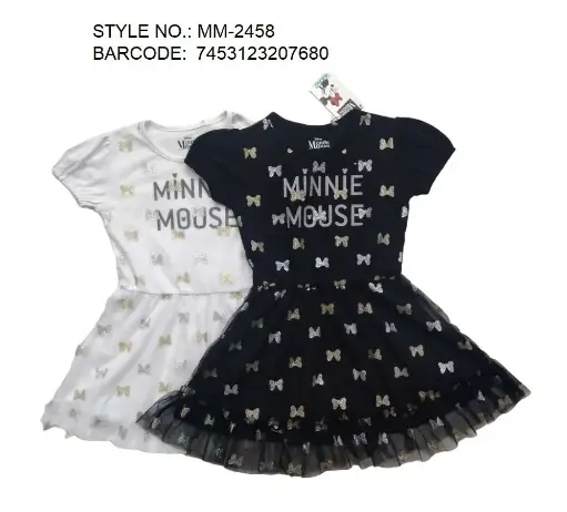 [MM-2458] Minnie Vestido Infantil Niña	