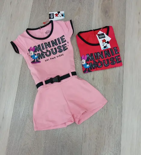 [MM-2422] Minnie Conjunto Infantil Niña	