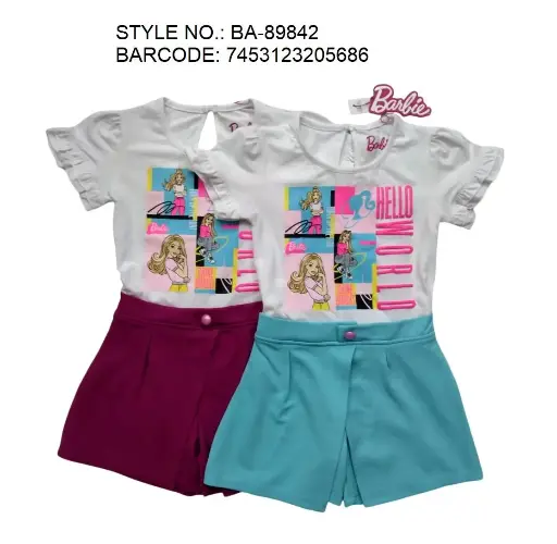 [BA-89842] Barbie Conjunto Infantil Niña	