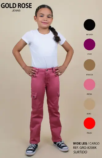 [GRO8208K] Gold Rose Pantalon Infantil Niña