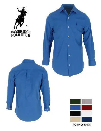 [PC-19-063007K] Cambridge Polo Camisa Infantil Niño	