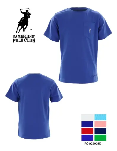 [PC-022908K] Cambridge Polo Camiseta Infantil Niño	